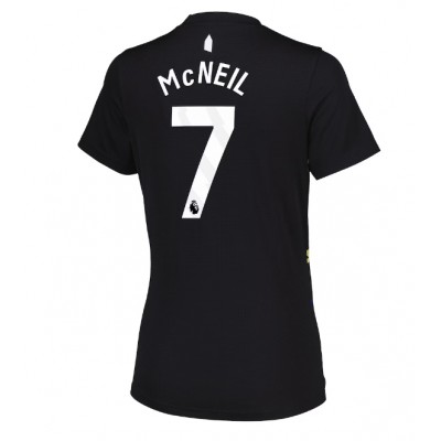 Fotballdrakt Dame Everton Dwight McNeil #7 Tredjedrakt 2025-26 Kortermet Fotballdrakt Dame Everton Dwight McNeil #7 Tredjedrakt 2025-26 Kortermet